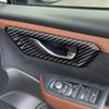 LHD RHD For Subaru Forester 2024 2025 2026 ABS Carbonfiber Black Car Inner Door Handle Door Bowl Cap Covers Interior Accessories