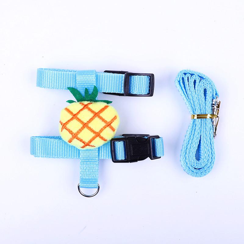 New Cartoon Doll H-Shaped Cat Harness and Dog Leash Set