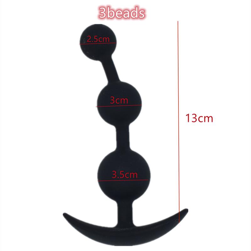 Super Long Anal Beads Anal Plug Prostate Massage Big Butt Plug Vaginal Balls Anal Stimulation Pull Bead Dildo Deep Anal sex Toy