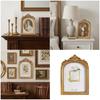 Ornamentals Resins Pictures Frame In Arched Design For Displaying Cherishing Memories