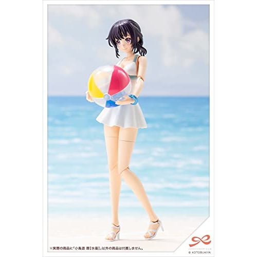 Kotobukiya (KOTOBUKIYA) Sousai Shojo Teien Takanashi Reiji [Swimsuit] 1/10 Scale Plastic Model JK020, Approximately 160mm Tall