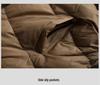 2025 Women's Winter Oversized Lotus Leaf Collar Zipper Jacket: Trendy, Lightweight, Warm Streetwear.