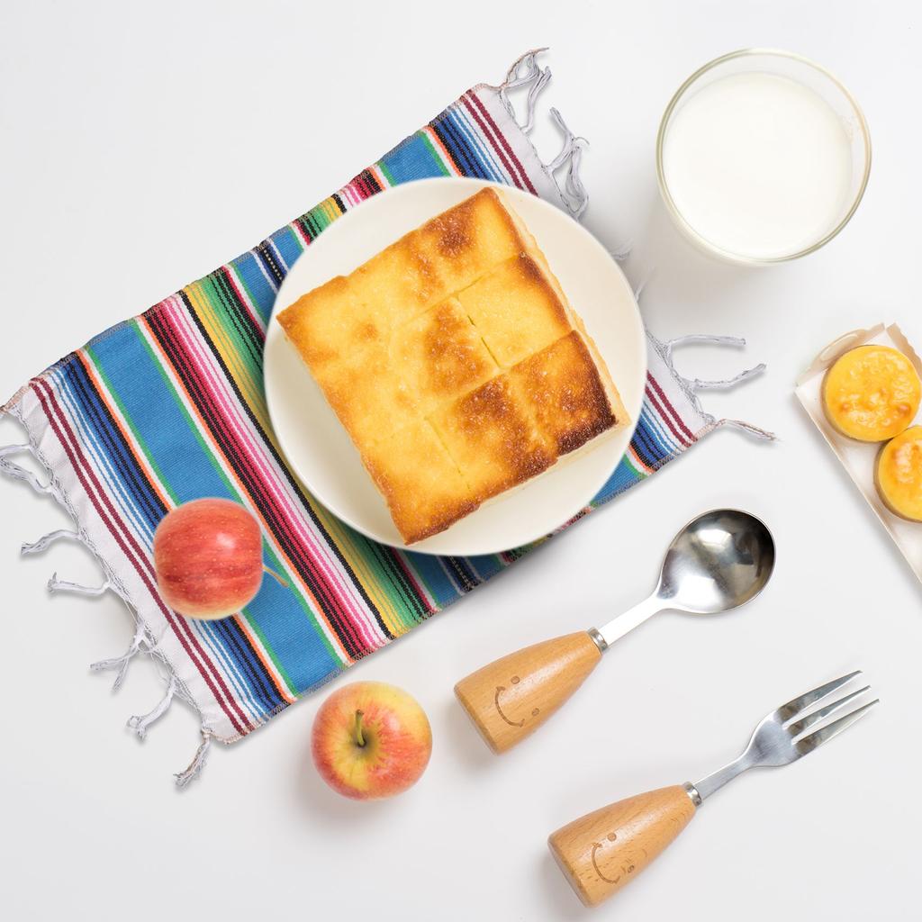 Good-Mexican Table Place Mats,Mexican Assorted Placemats Mexican Party Wedding Decorations, Fringe Blanket Table Runner 12 X 16