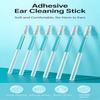 24Pcs Adhesive Ear Cleaners Sticks for Easy and Quick Earwax Removal Highly Viscosity Resin Head Gentle on Ears for Everyone