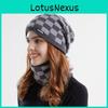 Knitted Hat And Scarf Set For Winter With Breathable Warmth For Casual Wear