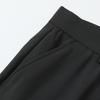 Men's Trendy Spring Loose-Fit Straight Leg Trousers with Half Elastic Waist