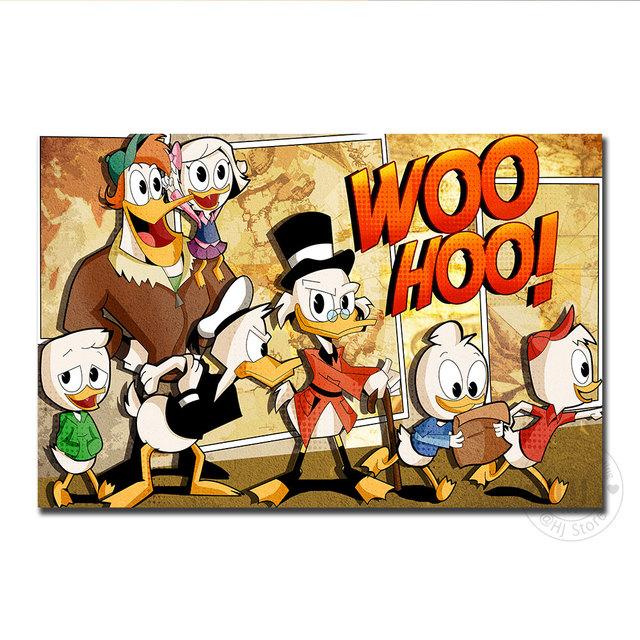 

Disney Cartoon Cute Donald Duck Club Canvas Painting Poster And Prints Pictures Artwork Wall Art Decoration For Living Room Gift No Frame 21*30cm