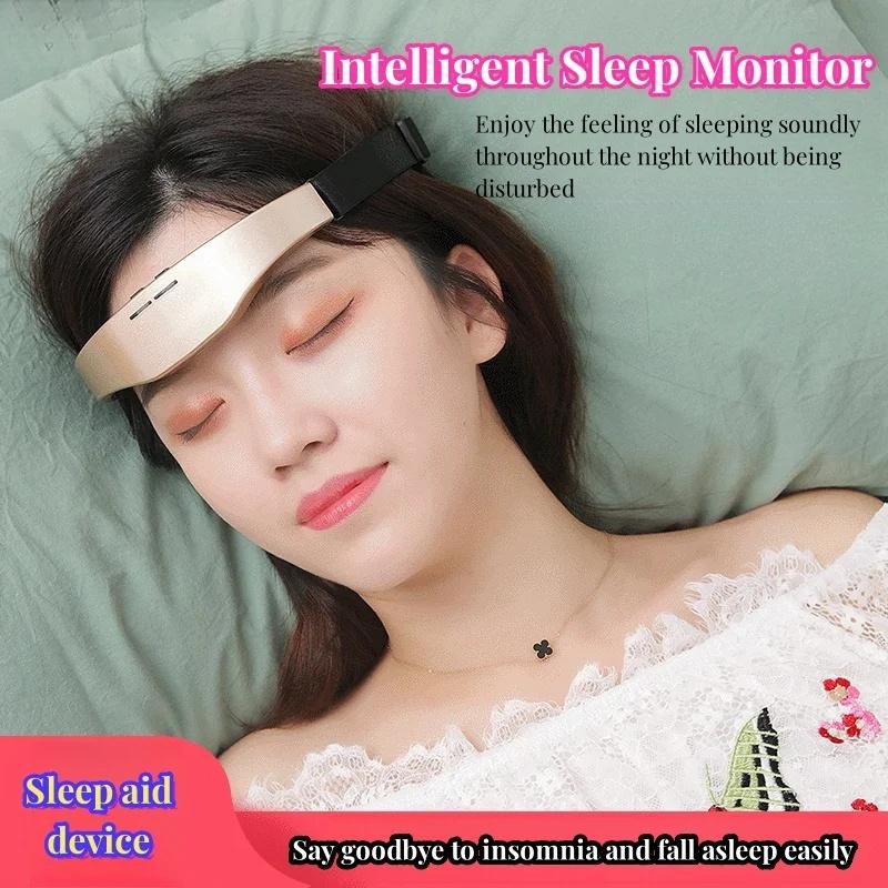 Electric Intelligent Head Massager Insomnia Release USB Rechargeable Therapy Machine Relax Health Care Hypnosis Sleep Instrument