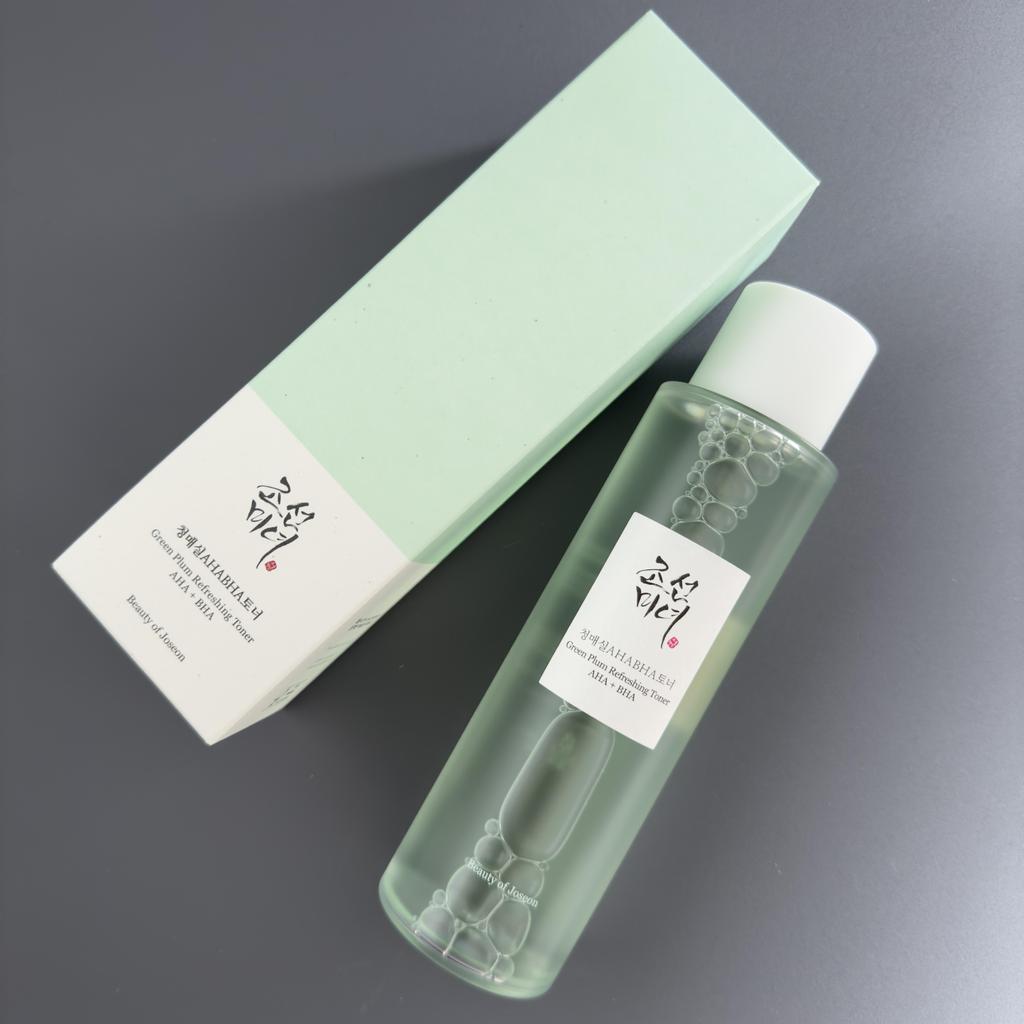 Beauty of Joseon Odświeżający tonik Green Śliwkowy : AHA+BHA 150ml (5.fl.oz)