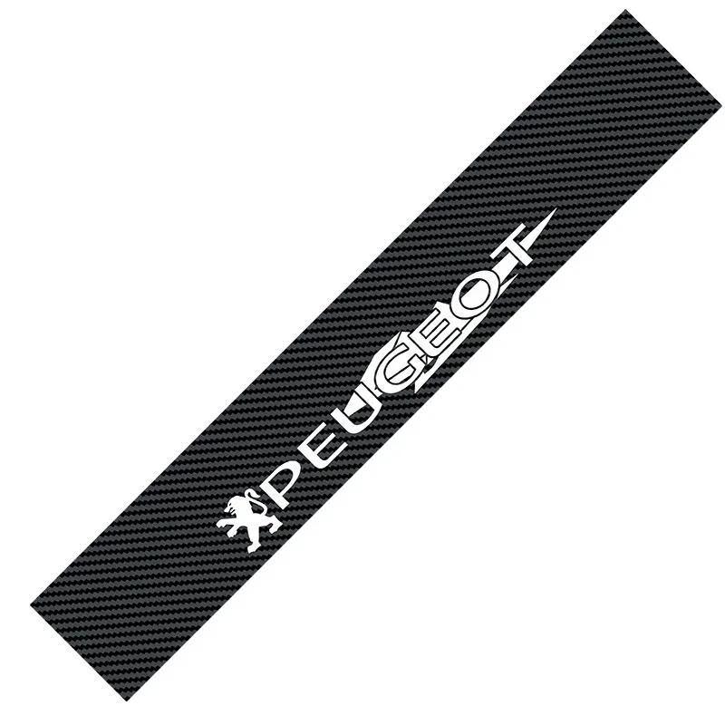 Car Front Trunk Windshield Sticker for Peugeot 206 307 308 207 3008 208 508 407 2008 306 406 408 205 4008 5008 103 106 301