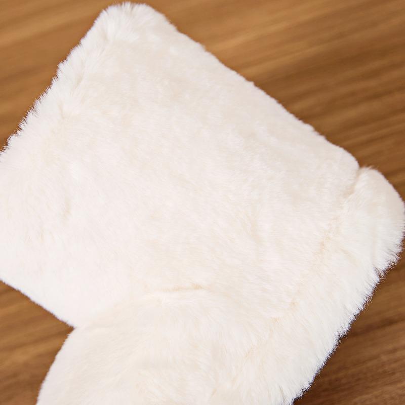 Cross-border autumn and winter new plush medium boots women's foreign trade wholesale home cotton shoes non-slip warm bag and cotton slippers