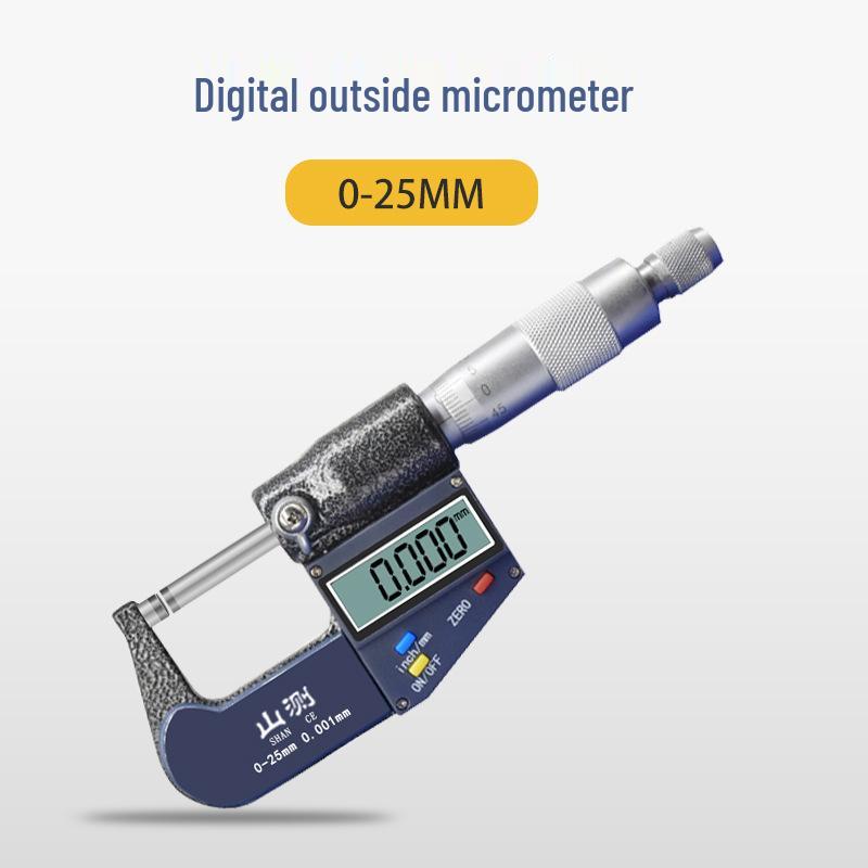 Shance High Precision Digital Micrometer 0-100mm