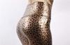 Sarah Rose Leopard Print Skinny Long Fit Faux Leather Shiny Leopard Animal Cropped Bottoms Leggings, Pants, Look, Print, Stretch, Length, Women's