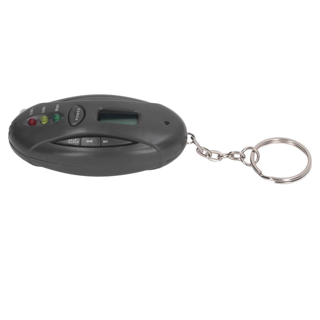 Breath Alcohol Tester Accurate Sensitive Light Indicator Portable Digital Display Drunk Tester