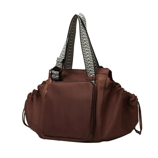 Многофункциональная дорожная сумка-органайзер для женщин вместительный рюкзак-тоут 4-в-1 с 15 карманами портативная сумка через плечо для пляжа и работы коричневый 2070₽