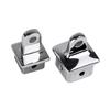 28mm/32mm Sliding Cap Marine Bimini Fitting for Awning Square Tubing Top Eye End Cap Marine Hardware Parts Easy Install