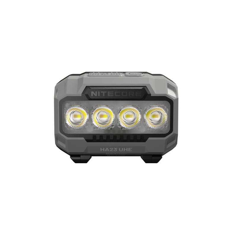 NITECORE HA23 UHE Lightweight AAA Headlamp 3 Color Temperatures 600 Lumens Headlight IP68 for Night Run Camping Fishing Trekking