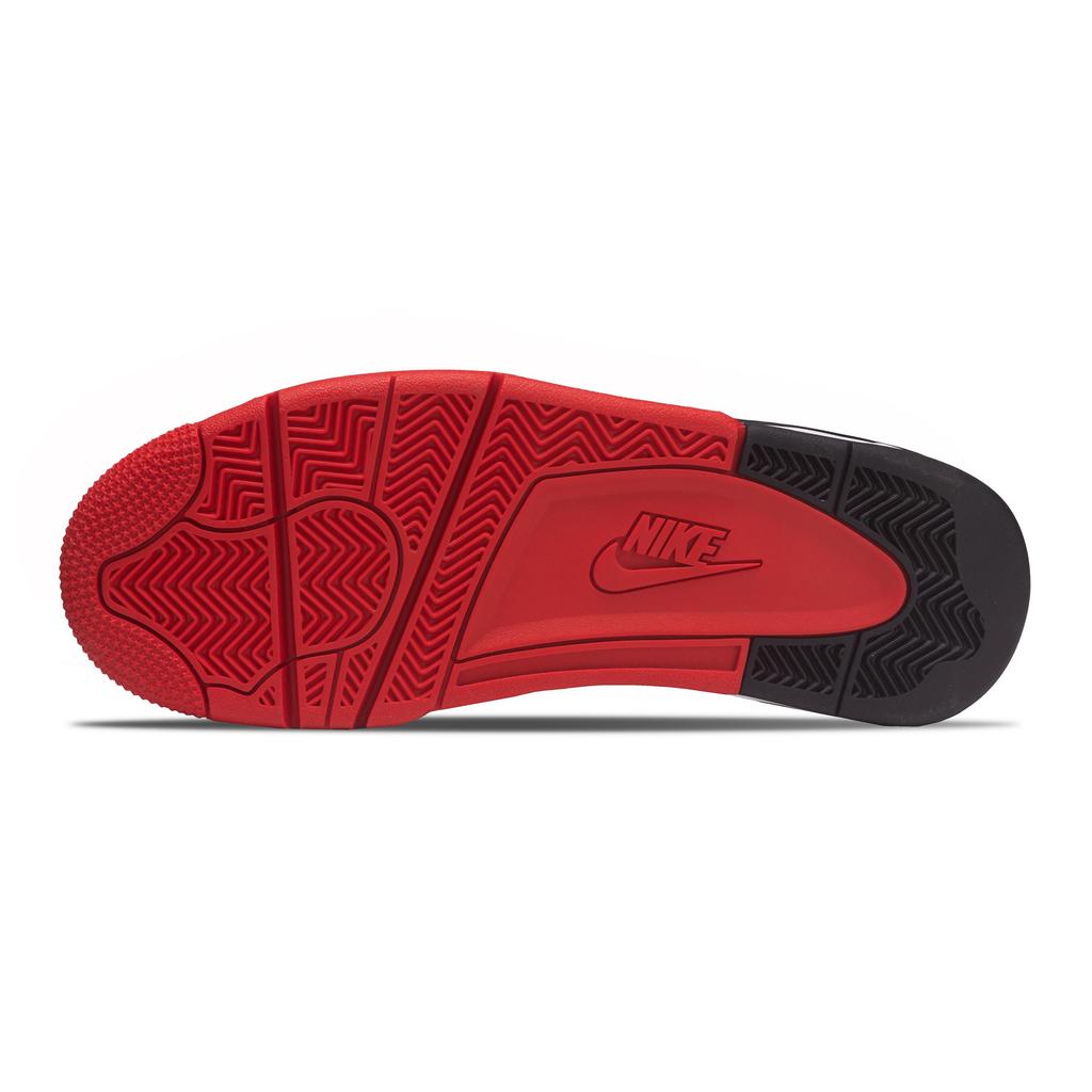 Nike Flight Legacy Stirrups And Career Success Cushioning Mid top Vintage Basketball Shoes Men's Red White BQ4212-100(Team767-)