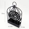Portable Metal Mosquito Coil Holder Incense Holder Retro Incense Coil Burner, Hanging Bird Cage Outdoor Home Garden Decor