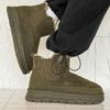 Winter New Snow Boots Fleece Thickened Warm Chelsea Boots Heightened Non-slip Cotton Shoes