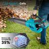 2000W High Power Electric Air Blower 21500RPM Cordless Portable Leaf Snow Blower Cleaner Sweeper Garden Power Tools