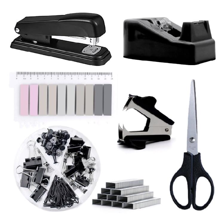 

Binder Clips Push Pins Colorful Index Tabs Set For Teachers, Students, Office Clerks