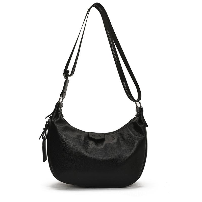 Korean version of fashion casual shoulder bag niche sports style dumpling bag women's shoulder bag retro simple crossbody bag