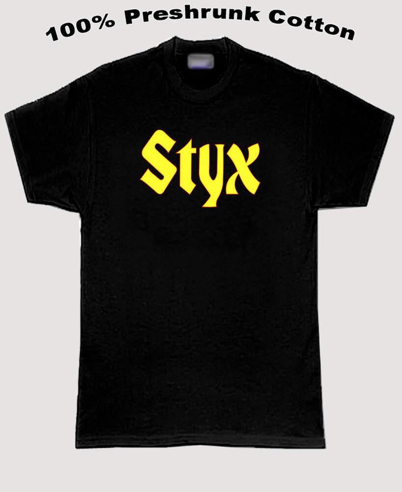 Styx Band Logo T Shirt Mens Womens Tees Top M
