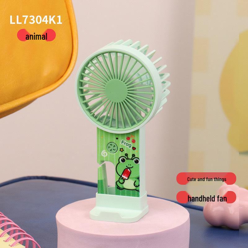 Summer Cartoon USB Rechargeable Mini Portable Fan