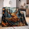 1PC Autumn Forest Deer Blanket, Throw For Sofa, Bed, Travel, Camping, Livingroom, And Bed, Printing Blanket With Soft And Warm Fabric Yy250918191