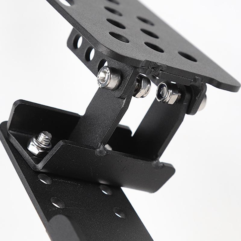 JL Wrangler Left Foot Rest Pedal: Metal Interior Foot Fatigue Relief