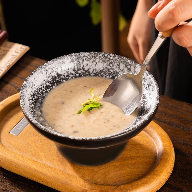 Creative Japanese Style Tableware Bowl Home Bowl Multi Specification Fruit Dessert Creativity Decorative Kitchen Restaurant Bowl