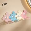 Waterproof Plastic Hanger Wall Mounted Shampoo Holder Hook, Cute Cartoon Splicing Design, Self Adhesive Multi Functional Storage Hook Bottle
