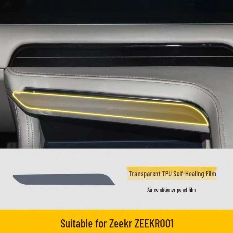 Zeekr 001 (2021-2025) Interior Console Sticker & Screen Protector.