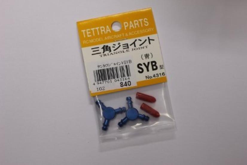 Треугольный соединитель Tetra (SYB) Синий 04316