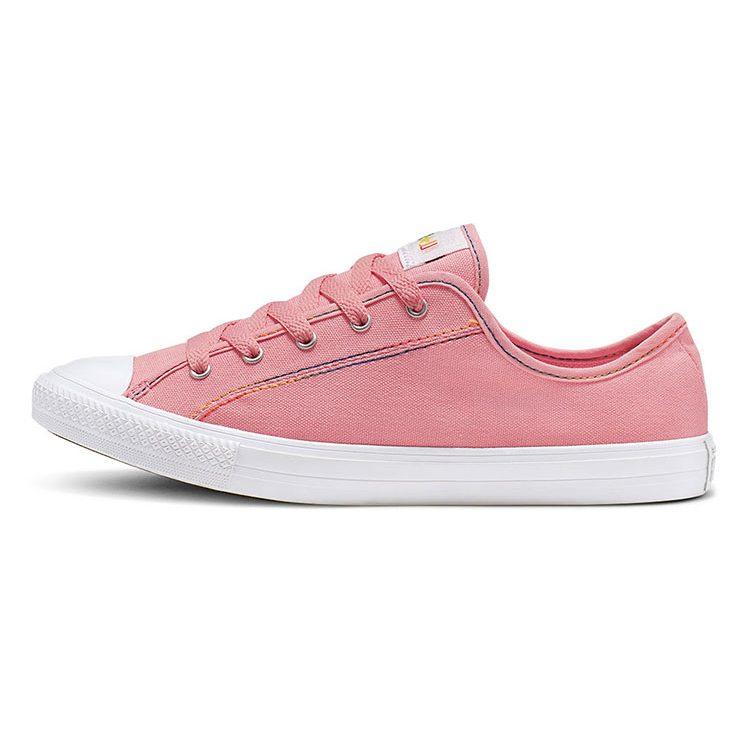Converse Chuck Taylor All Star Dainty Rainbow Low Top Pink/Weiß Damen 564980C