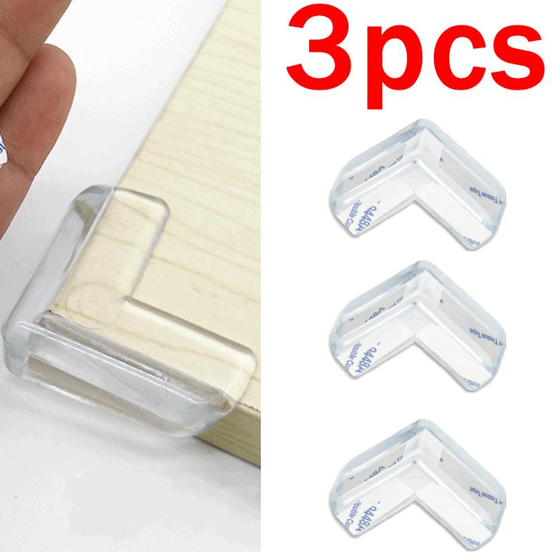 

1/10pcs Transparent Baby Table Corner Edge Protection Cover Kids Safety Silicone Desk Protector Guard Cushion Anti Collision
