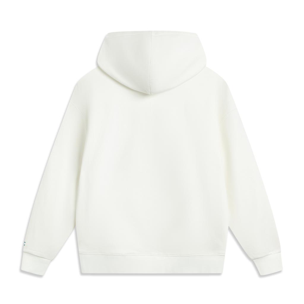 Li Ning Sports Lifestyle Series Letter Animal Pattern Hooded Loose Fleece Sweatshirt Women Sweatshirt AWDVC80-1