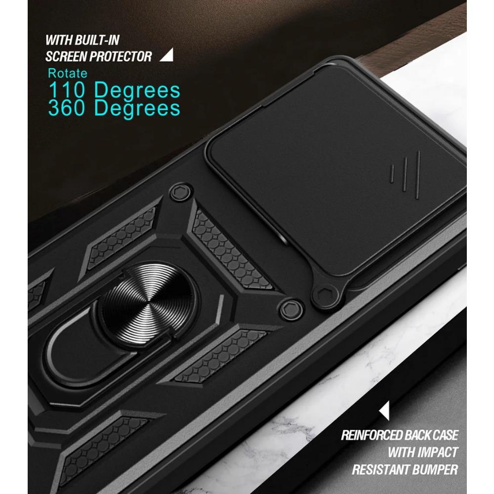 Military Armor Holder Camera Protect Case for INFINIX GT 20 Pro GT20 Pro Infinix Note 40 Pro + Note 40 Pro Note40  Hybrid Ring Stand Shockproof Cover
