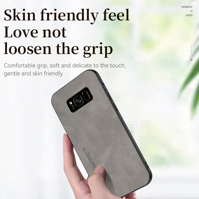 S 10 9 8 Luxusní Vintage kožené pouzdro z ovčí kůže pro Samsung Galaxy S10 S9 S8 Plus 5g Men Business Retro Back Cover S10plus S9plus