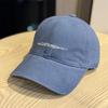 British style hat baseball cap men's alphabet sun protection visor women's fashion casual soft top cap