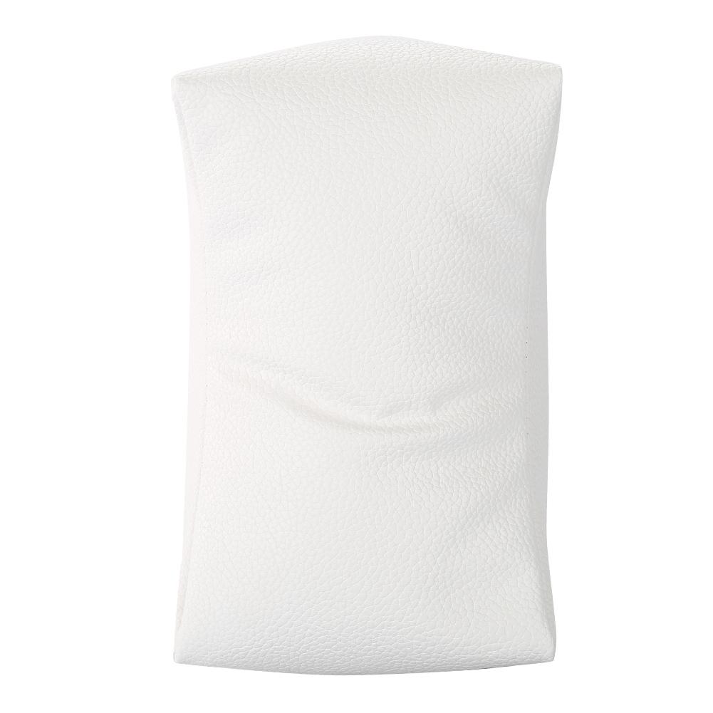 Nail Art Table Hand & Foot Pillow Soft PU Arm Rest Salon Manicure Nail Care Pillow White