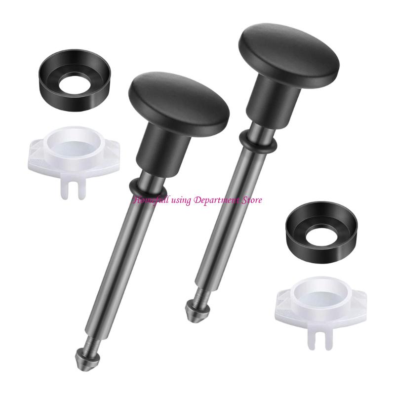 

2pc Universal Bathtubs Diverter Valves Assembly with Rubber Cup Seals & Metal Stem Faucet Leak Repair for Easy Fix чорний
