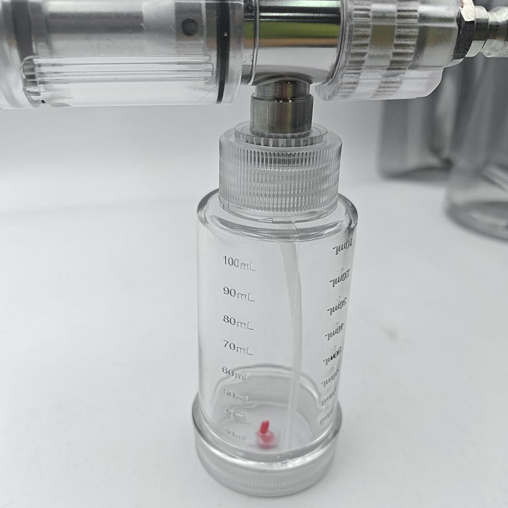 100ml Soap Foam Spray Bottle with 1/4 Inch Quick Connector 4500PSI Pressure Washer Gun Foam Spray Pot Car Wash Accessories