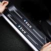 Carbon Fiber Car Sticker Auto Door Threshold Waterproof Stickers For BMW M X5 E70 E91 F11 F30 F31 F10 X3 F25 E30 E46 Accessories Mkhr65