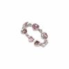 Pink Heart-Shaped Rhinestone Ring - Pure Desire, Sweet Niche Design, Versatile Fresh Luxury.