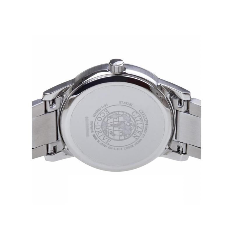 Citizen 30m Water Resistant Light Powered Quartz Movement Stainless Steel Strap Watch 31mm EW1560-57E