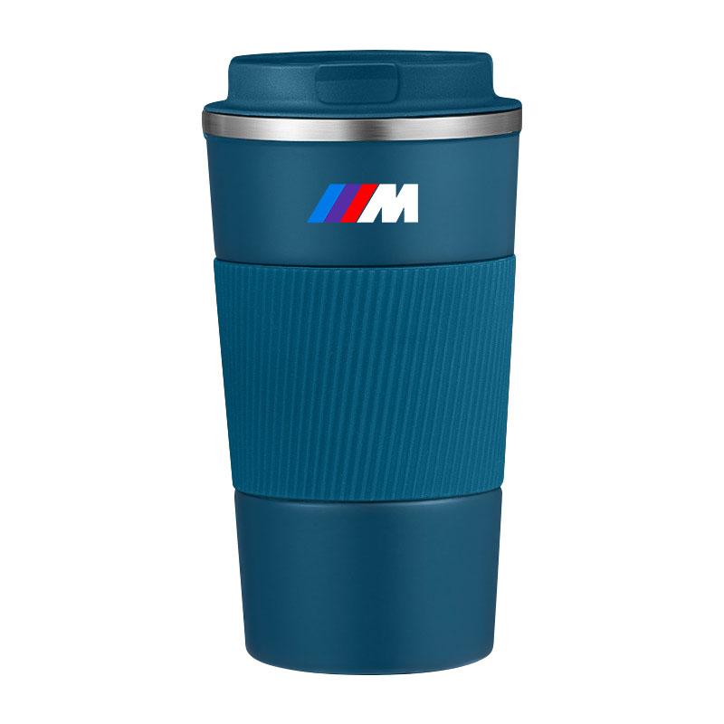 500ml Edelstahl Kaffeebecher Thermosbecher Tragbarer Reise Thermobecher Für BMW E46 E39 E53 E36 F22 E87 E90 E91 E92 E65 X5