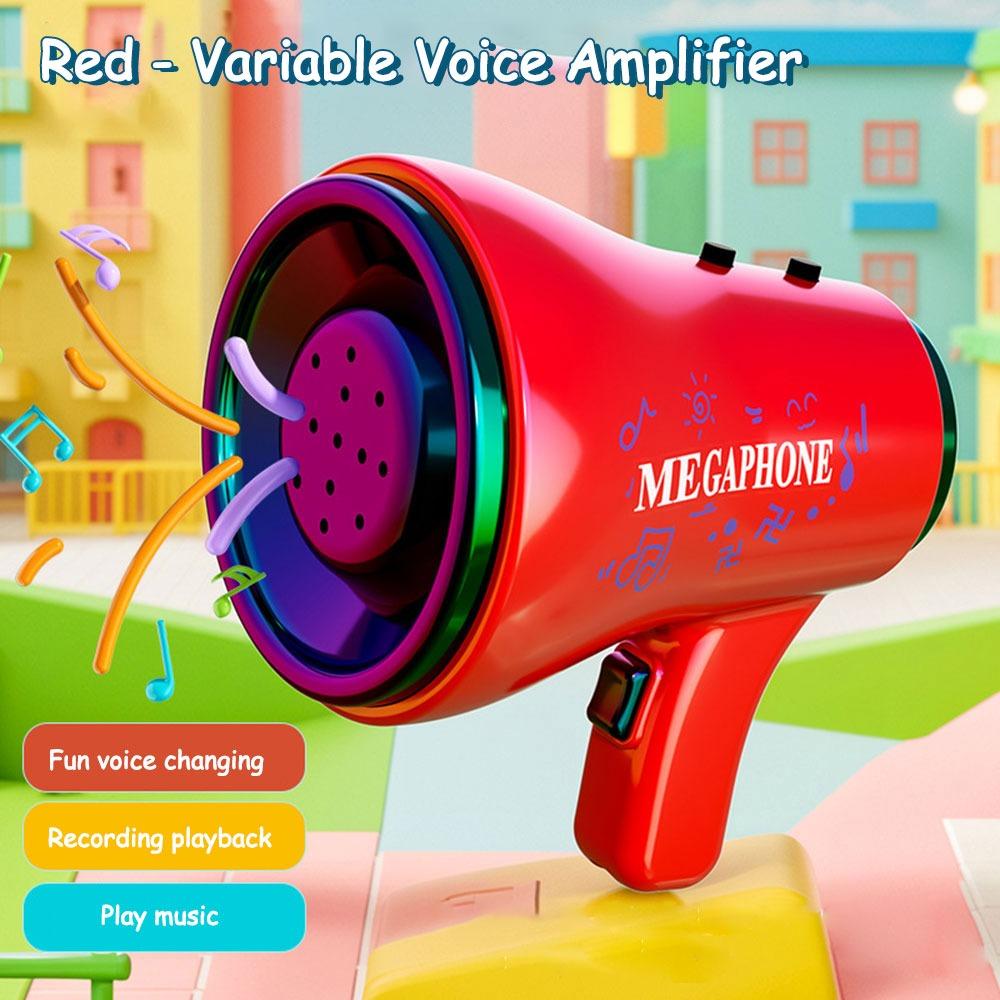 

With Key Chain Mini Speaker Loudspeaker Recordable Record Keychain New Loudspeaker Bag Pendant червоний