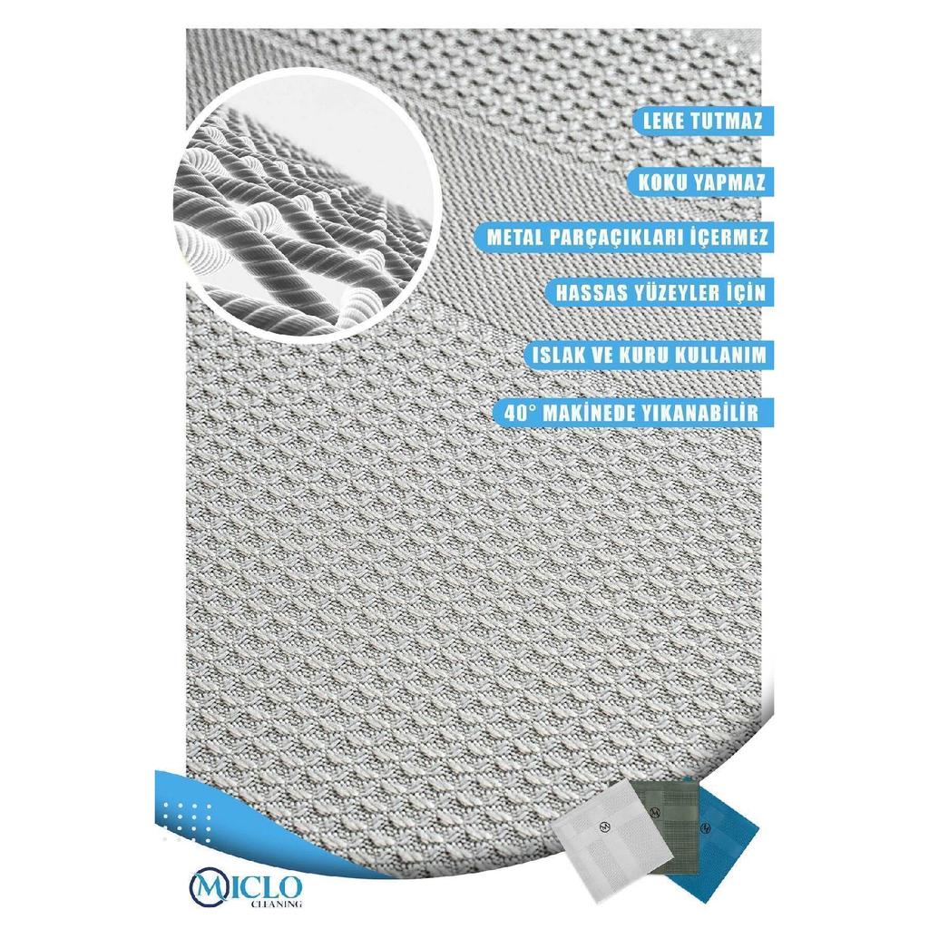 Microfiber Cleaning Cloth | Magic Cloth | Set Of 3 | 30x40cm | - Dark Colors